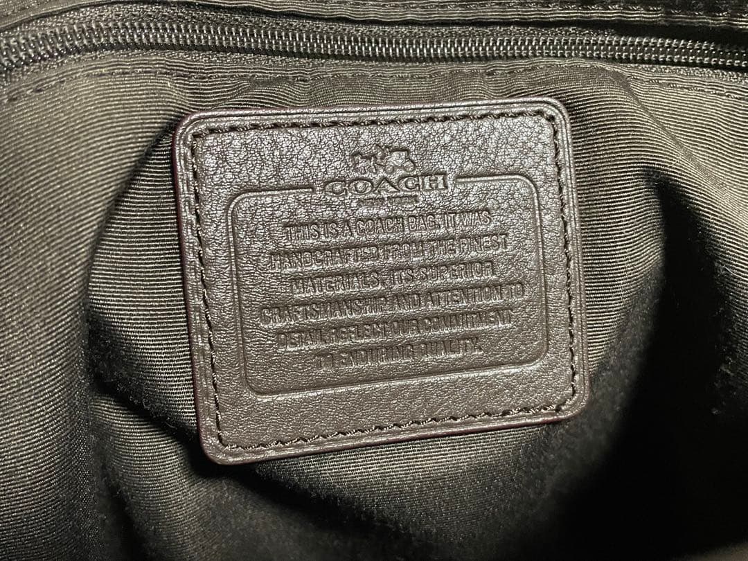 COACH コーチ F37476 シグネチャー リュック 美品