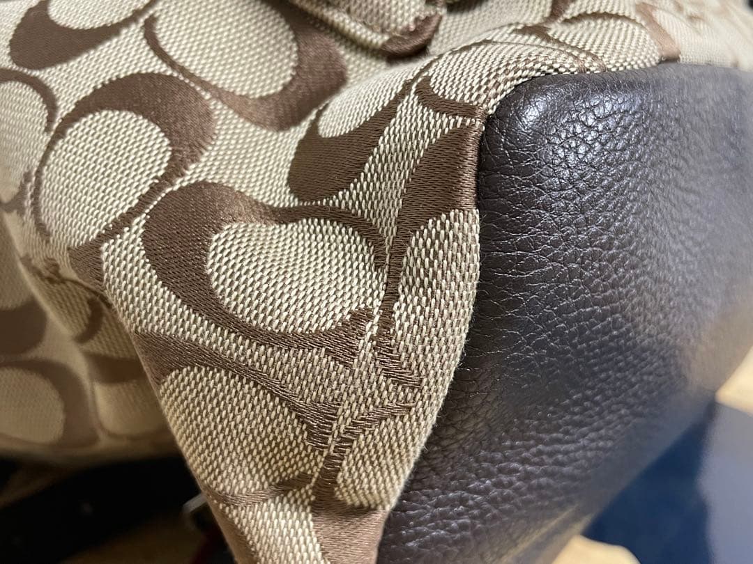 COACH コーチ F37476 シグネチャー リュック 美品