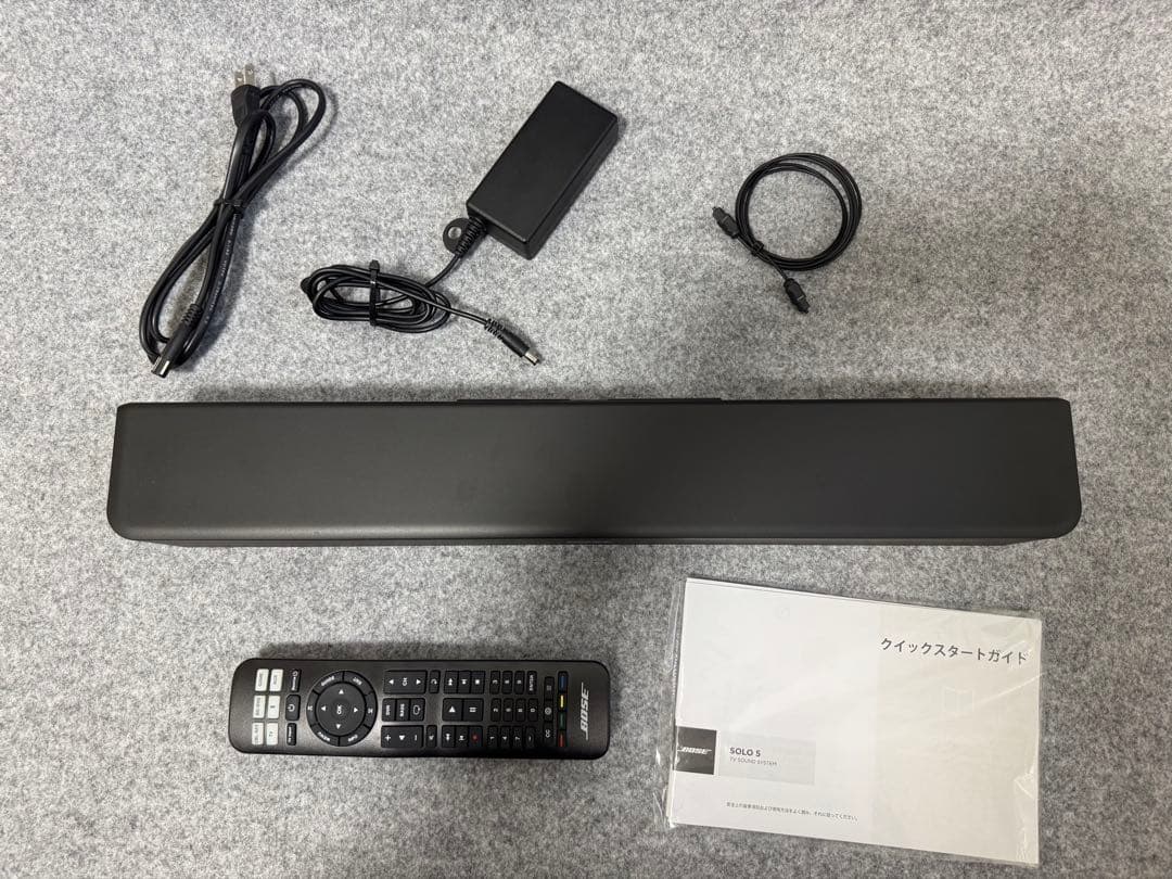 Bose サウンドバー Solo 5 TV Sound System