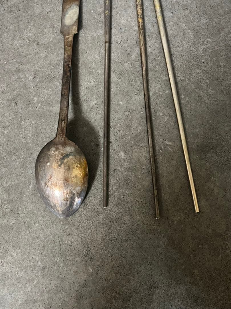 韓国製　銀製　カトラリー　ジャンク