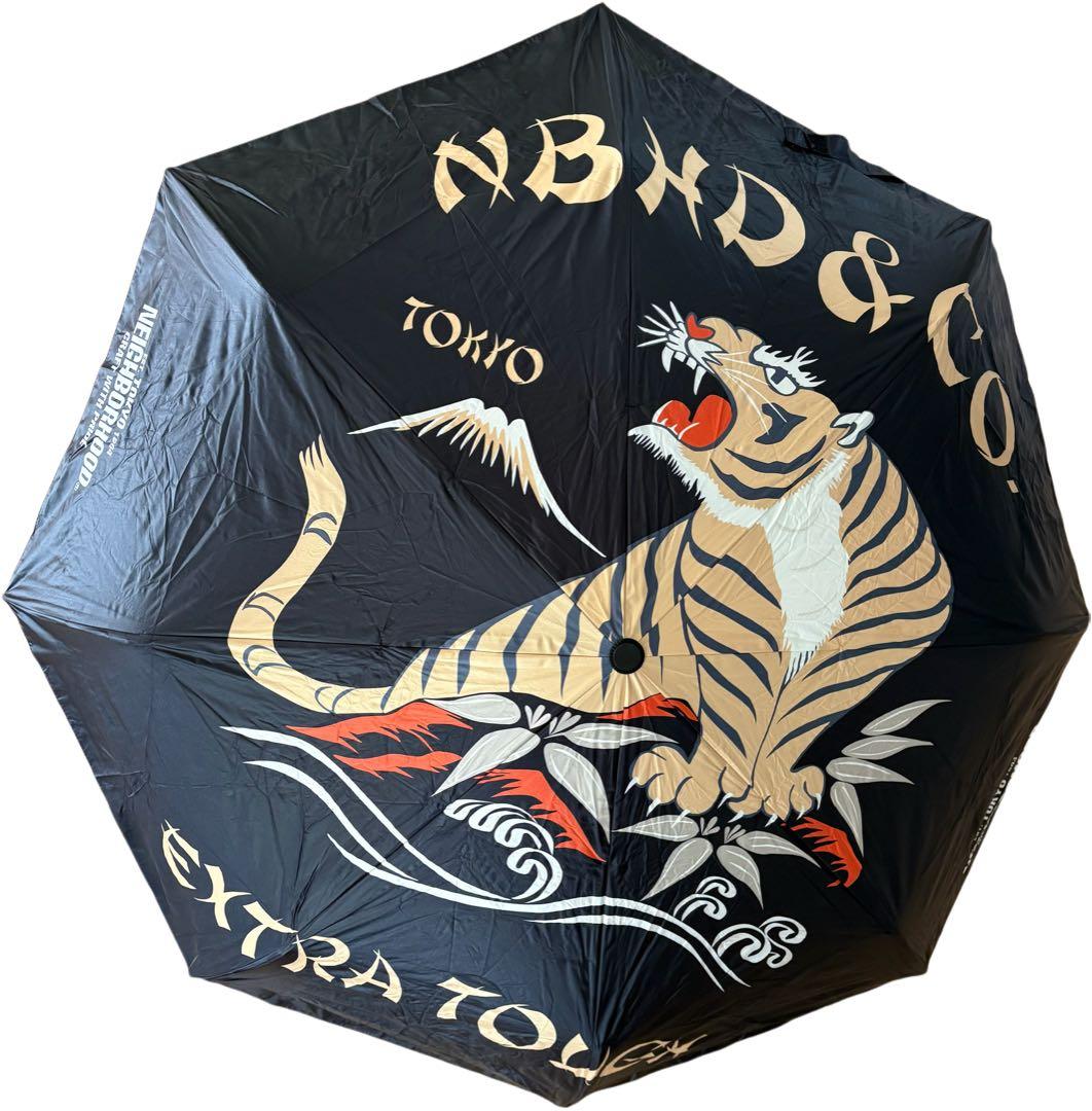 NEIGHBORHOOD 虎柄 折りたたみ傘 ケース付