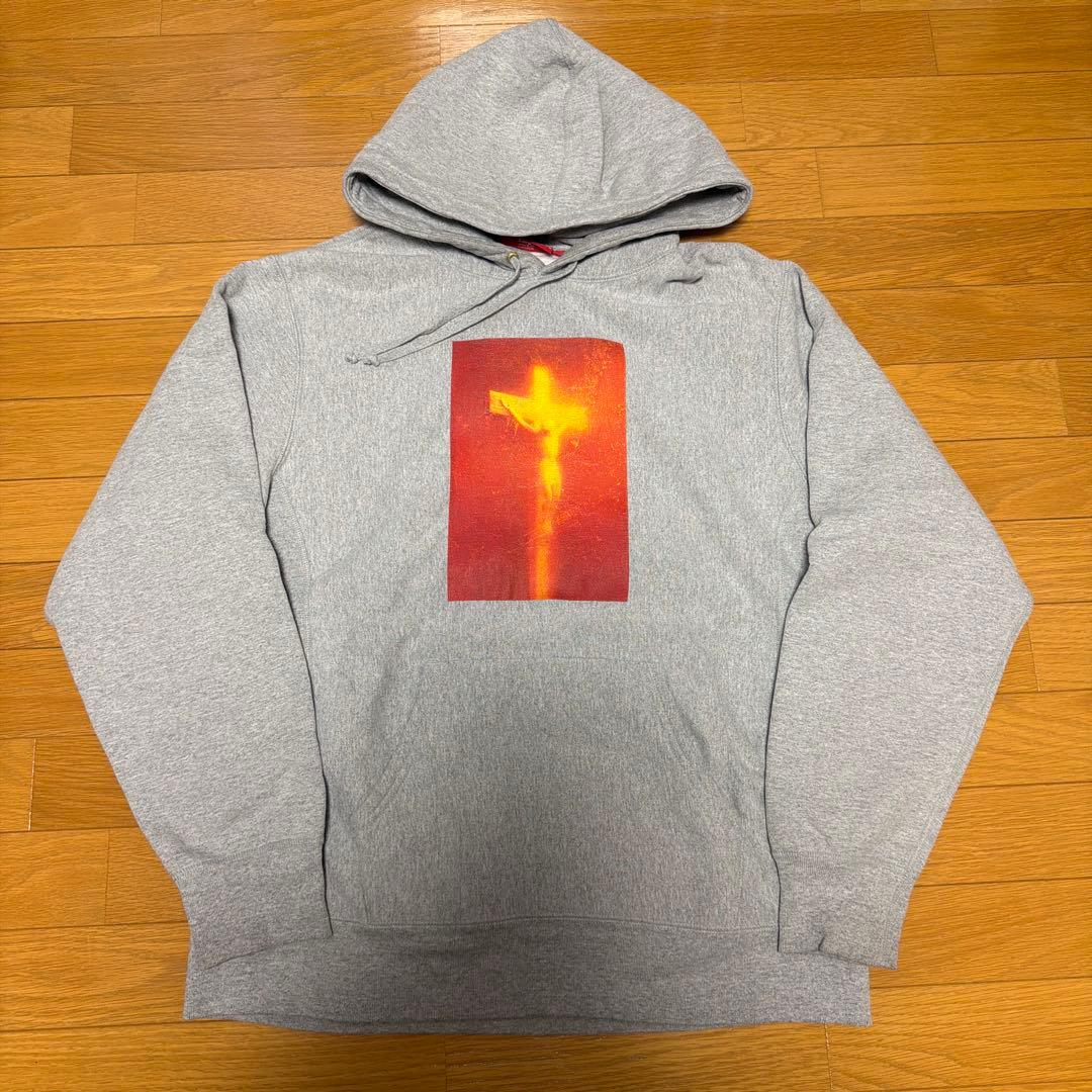 Supreme×AndresSerrano 17aw パーカー　フーディー　L