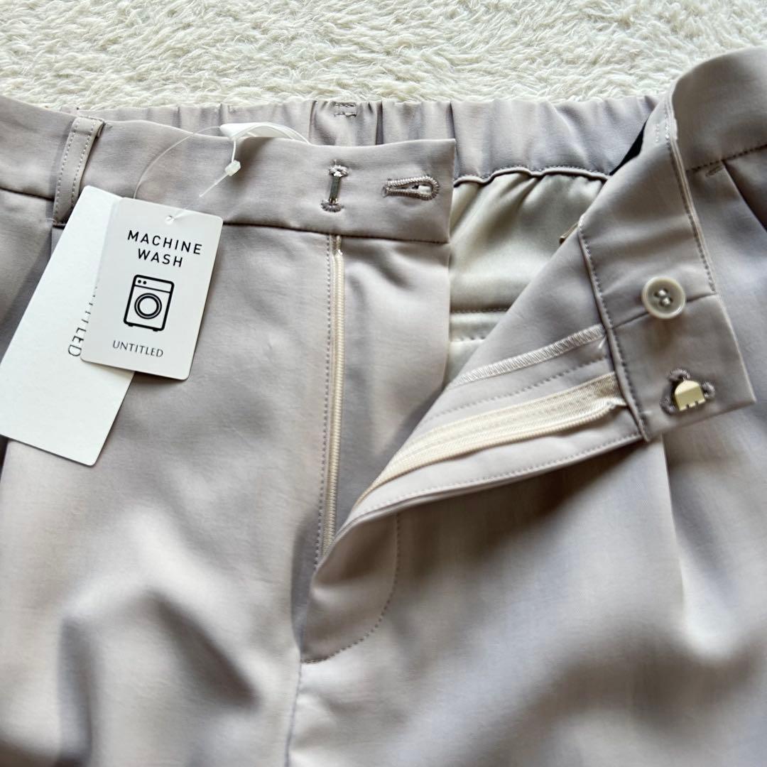 【極美品】アンタイトル ダブルブレスト ストレッチ セットアップ 大きいサイズ