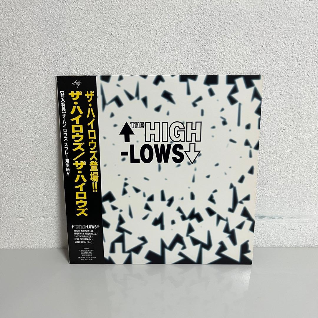 THE HIGH-LOWS ザ・ハイロウズ レコード アナログ LP