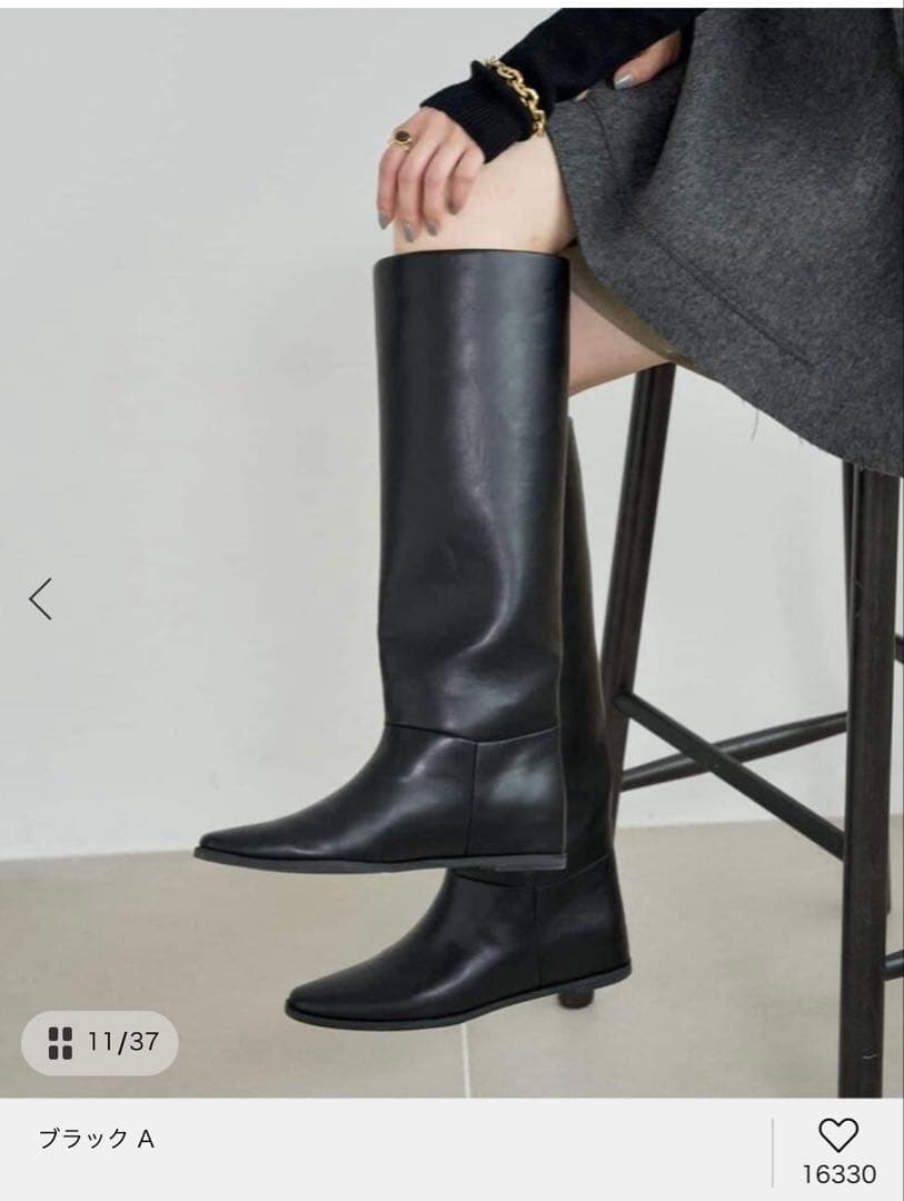 LE TALON ルタロン　ワイドシャフトロングブーツ