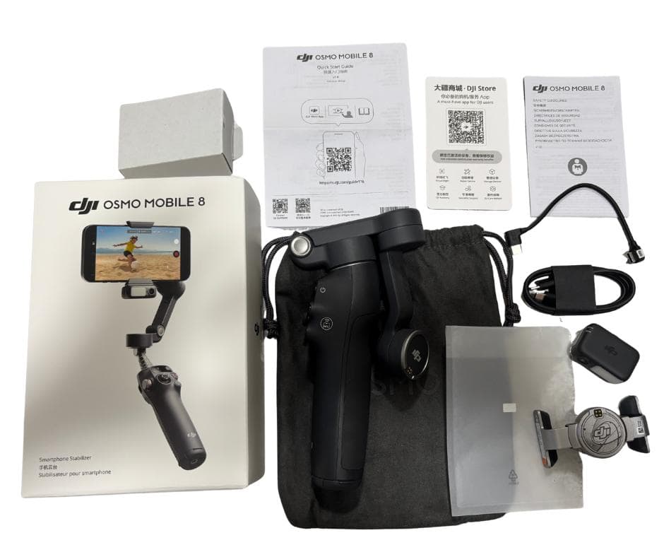 DJI Osmo Mobile 8 スマートフォン用ジンバルスタビライザー