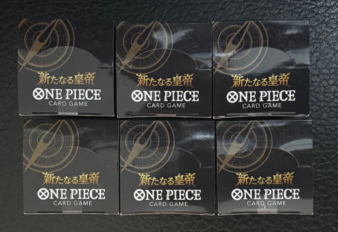 ワンピースカード　新たなる皇帝 6BOX テープ付き 未開封