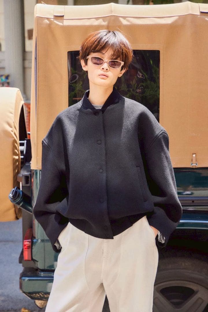 SHISHIKUI WOOL JAK ブラック