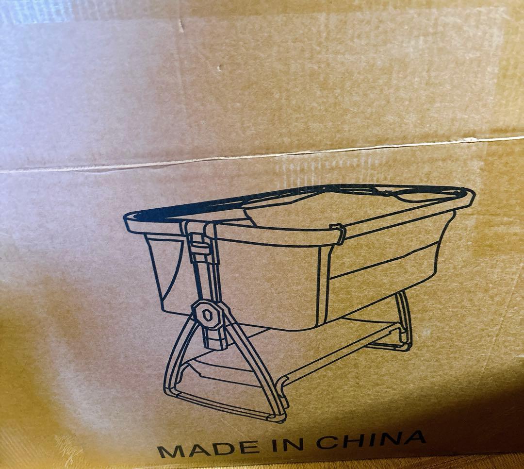 ベビーベッド 折りたたみ コンパクト収納 6段高さ調節 揺りかご機能付き