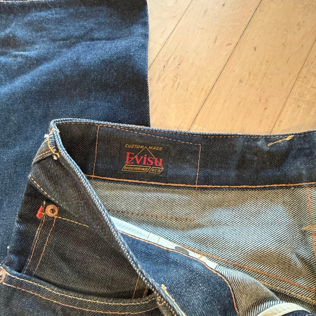 EVISU カスタムメイド ダークデニム 29x34