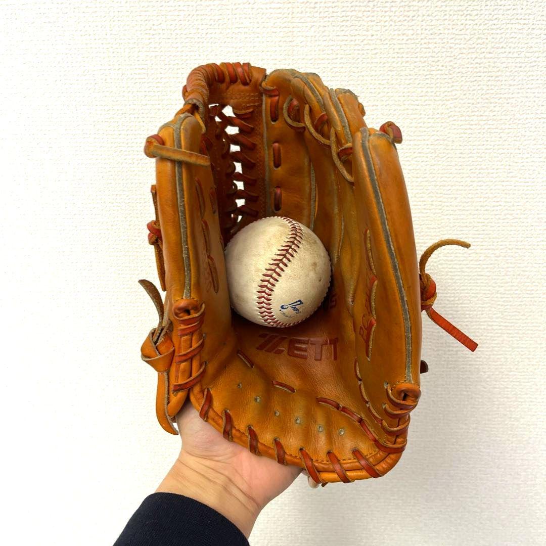 755 ZETT プロステイタス 型抜群 即戦力 軟式 内野手用グローブ