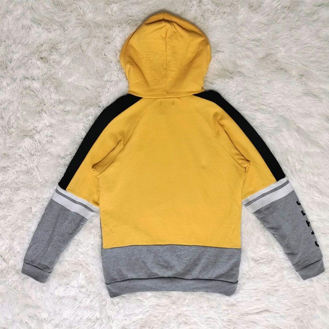 【パーリーゲイツ】フード付パーカー サイズ4 イエロー