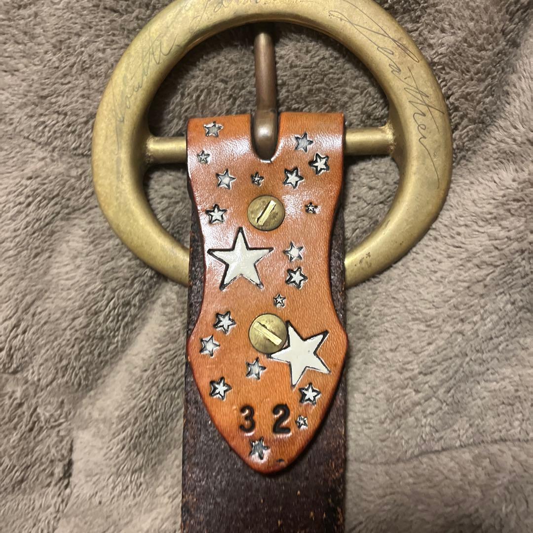 サウスパラディソ レザーベルト 32