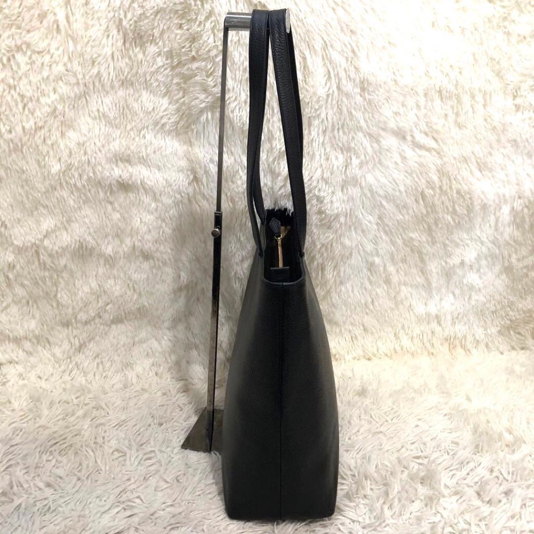 新品同様✨ハッシュタグ レザー　トートバッグ ブラック