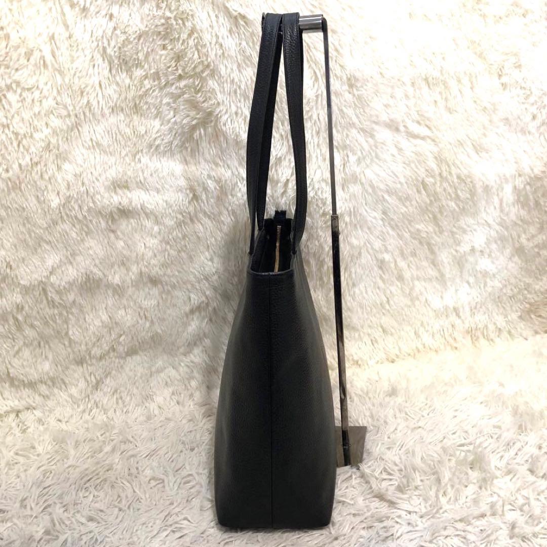 新品同様✨ハッシュタグ レザー　トートバッグ ブラック