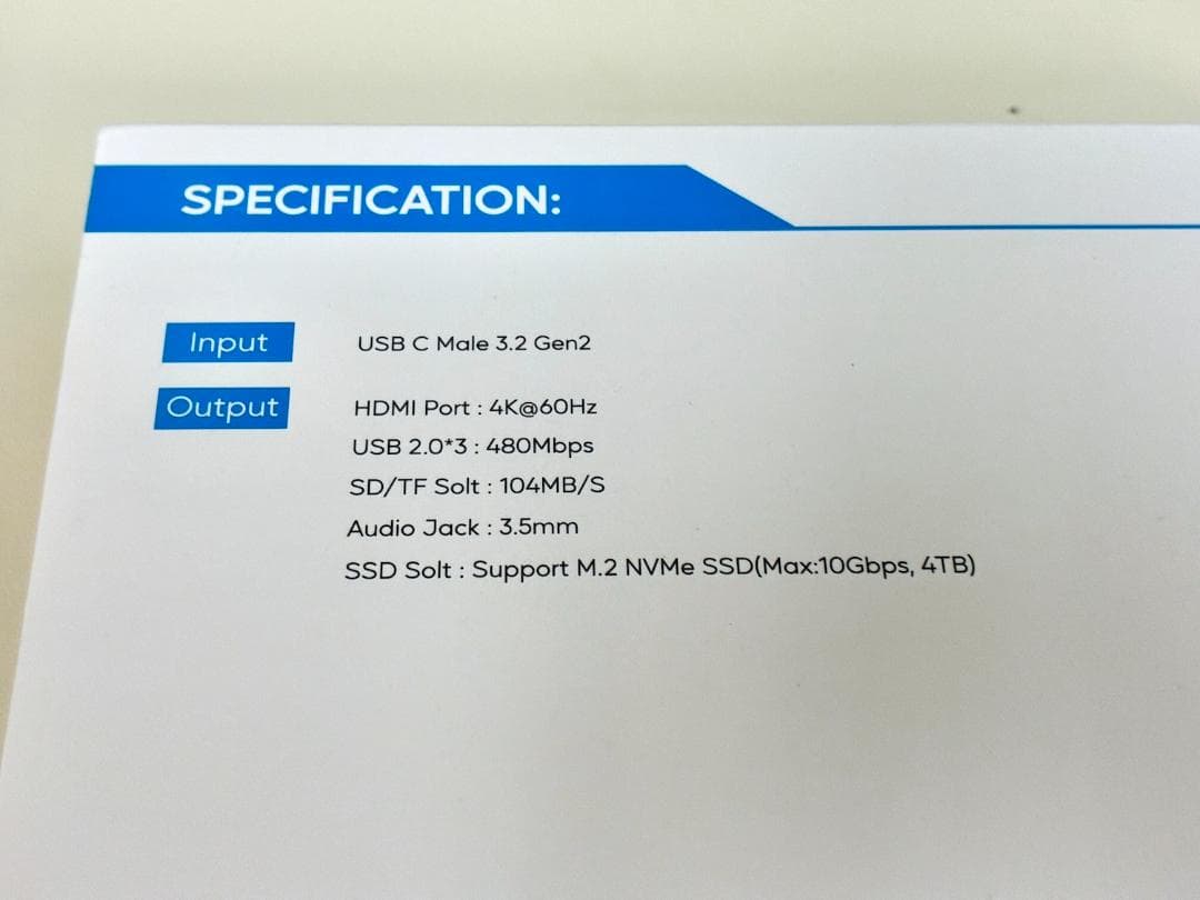 PULWTOP USB-C ハブ　Mac miniM4/M4Pro用　新品未開封