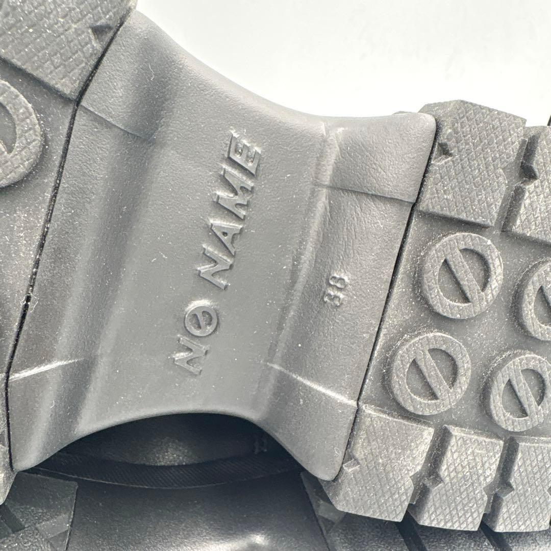 専用✨ノーネーム 厚底 サイドゴアブーツ【38】24cm ブラック