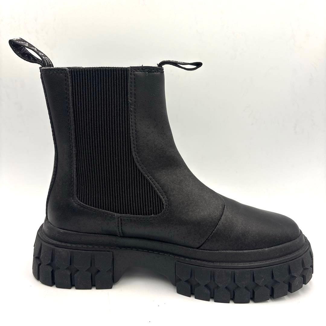 専用✨ノーネーム 厚底 サイドゴアブーツ【38】24cm ブラック