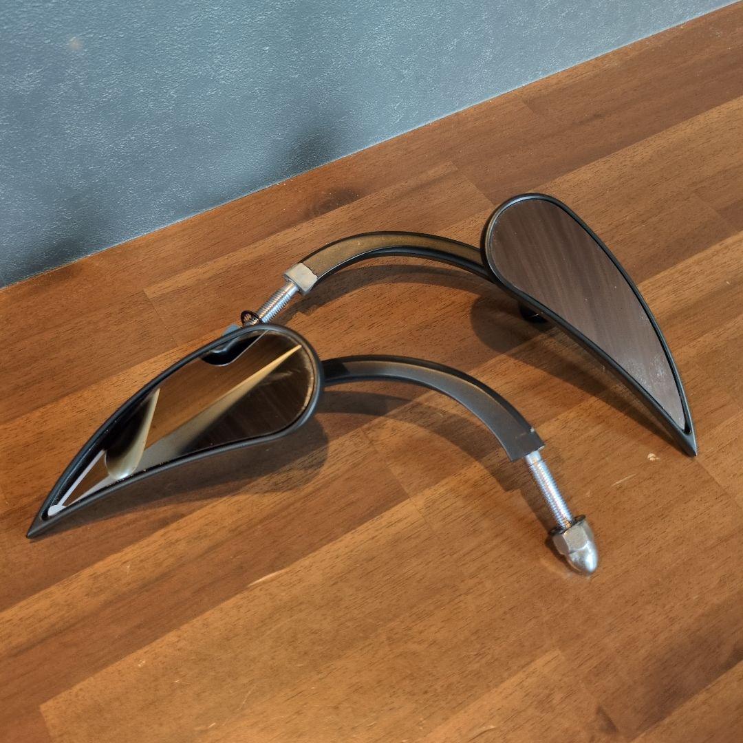 ハーレー　アレンネス　ミラー　マットブラック