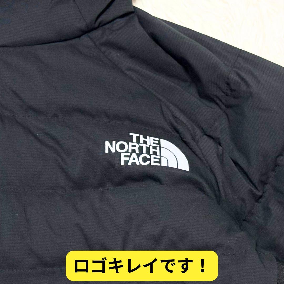 ⭐ほぼ新品　ノースフェイス レッドランフーディ 黒　女性 M　撥水 防寒 保温