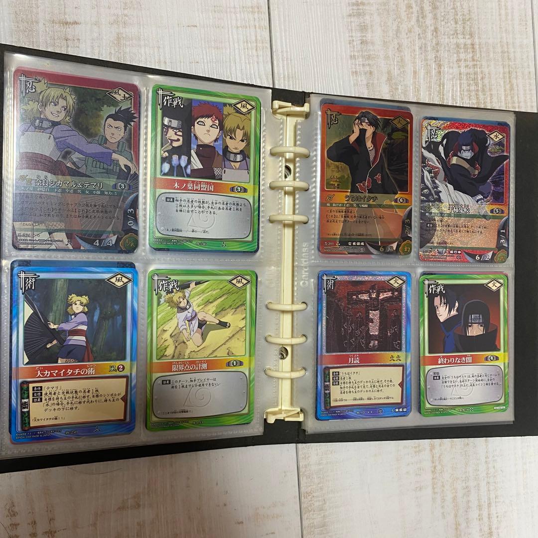 ナルト　TCG セット品　バインダー付き　絶版品