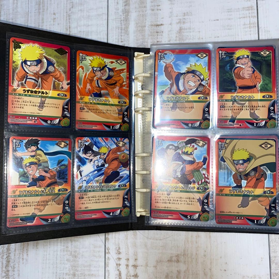 ナルト　TCG セット品　バインダー付き　絶版品