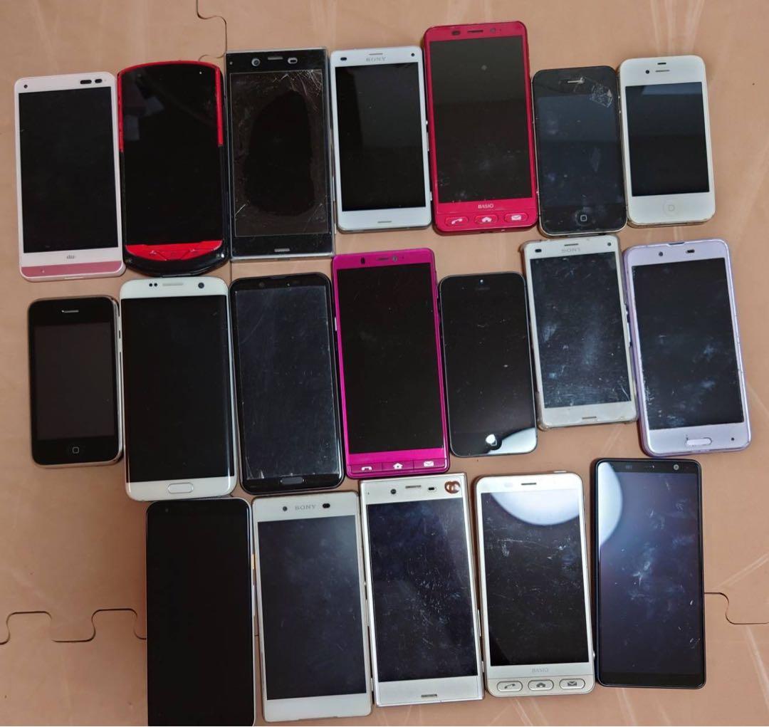 21台 まとめて ジャンク Android アンドロイド スマホ