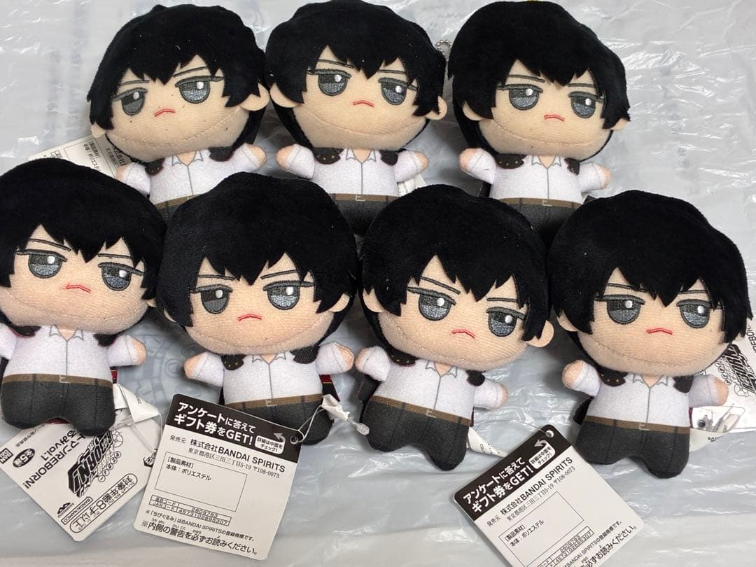 家庭教師ヒットマンREBORN! ちびぐるみ　vol.1 雲雀恭弥　7個　セット