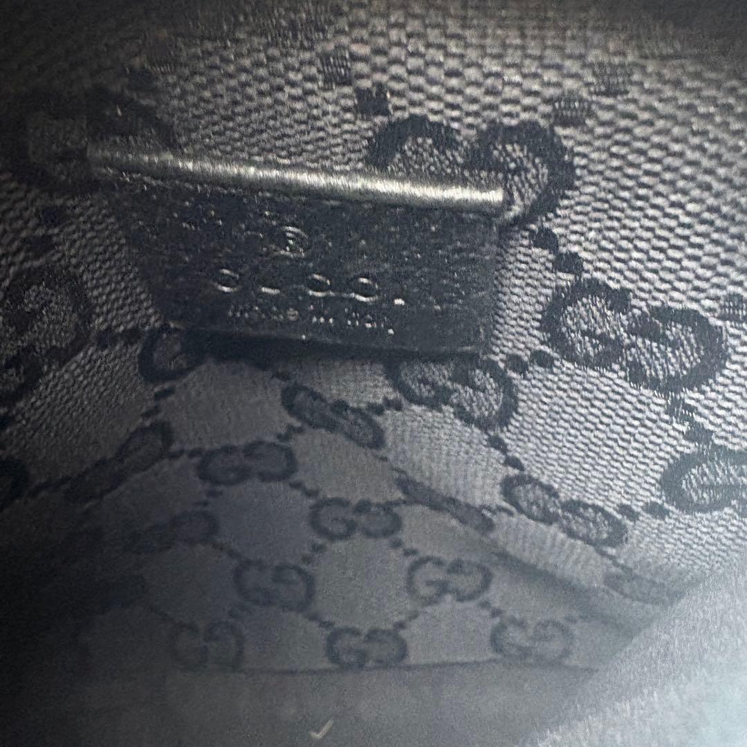 041 美品 ボディバッグ ウエストポーチ GGキャンバス xd6