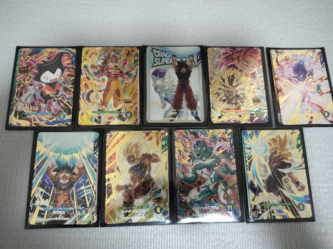 ドラゴンボールヒーローズ　ダイバーズ　カード　まとめ売り　9枚　gdr srなど