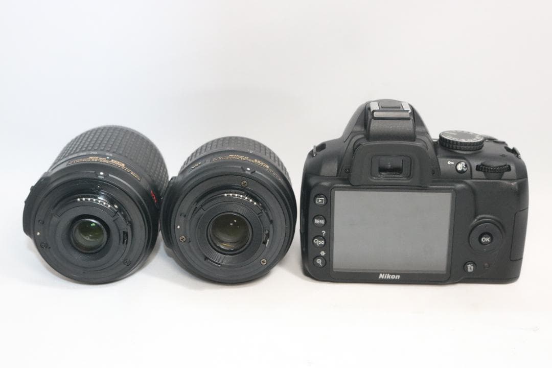 S回数少⭐望遠レンズセット⭐ Nikon D3000 ⭐スマホ転送OK 一眼レフ