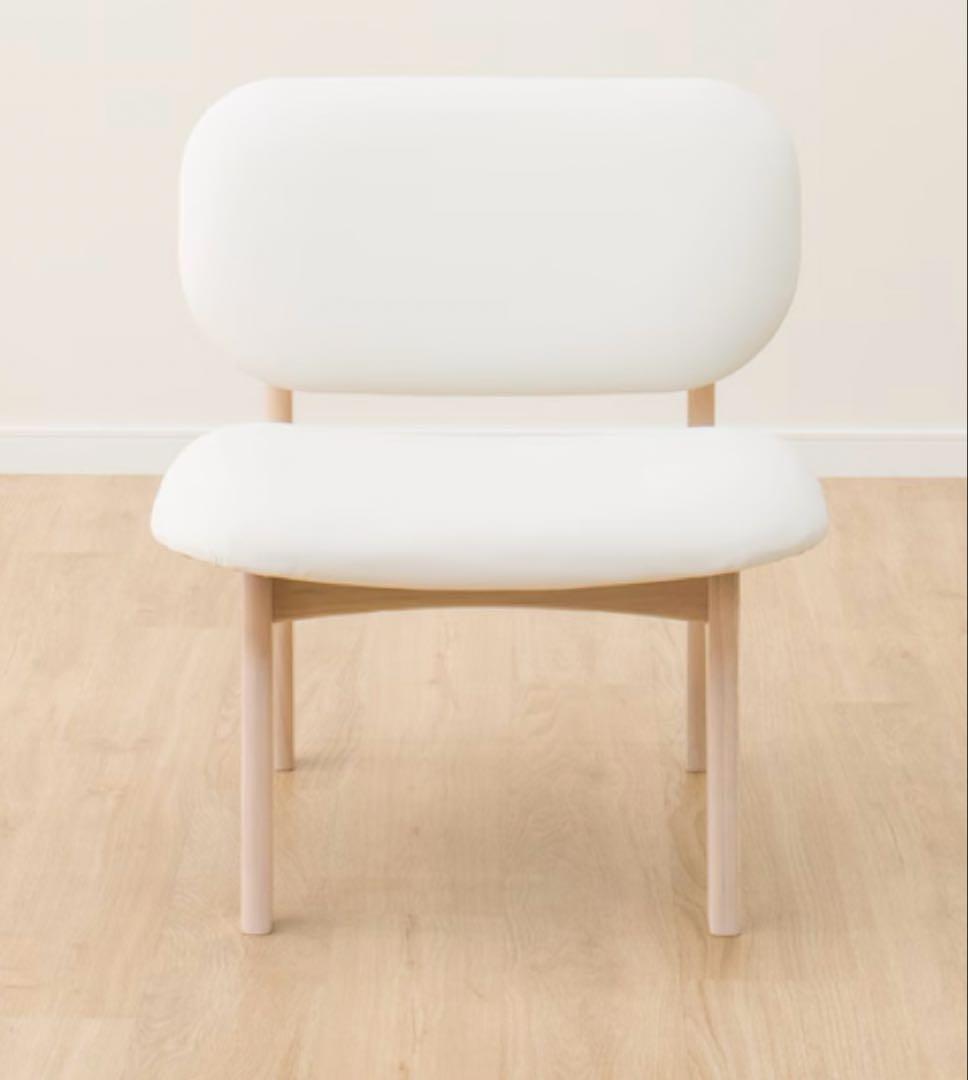 Sumi  ニトリNシールド リラックスワイド ホワイト チェア