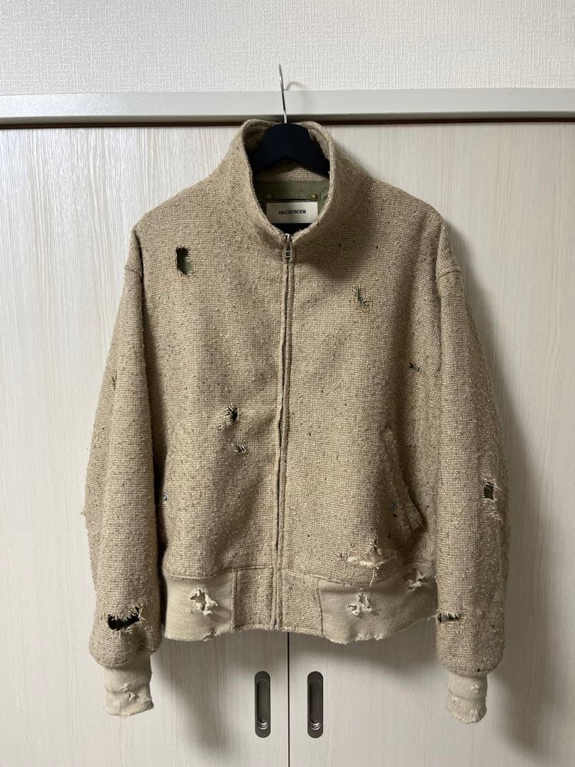 ジャケット・アウター 24AW anachronorm DAMAGED TWEED DRIZZLER