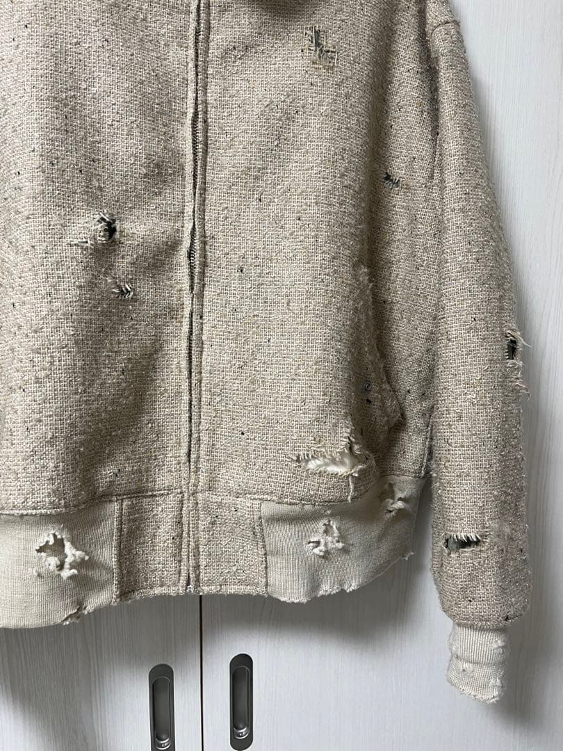 ジャケット・アウター 24AW anachronorm DAMAGED TWEED DRIZZLER