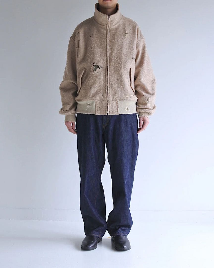 ジャケット・アウター 24AW anachronorm DAMAGED TWEED DRIZZLER