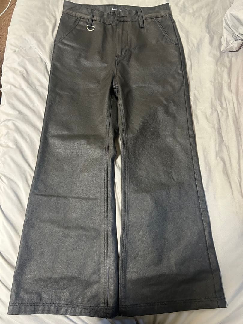 asapmode Stacked Oil Coating Pants Mサイズ