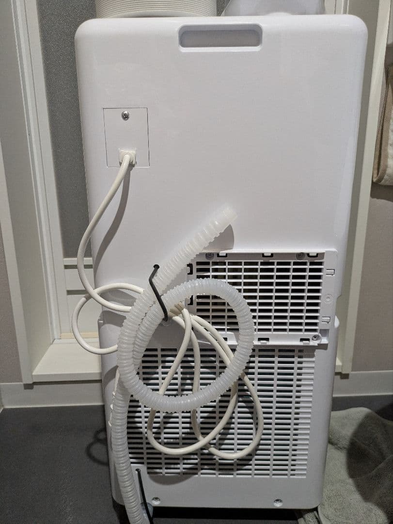 クソ暑い夏が来る前に(￣▽￣;)スポットクーラー タッチパネル ホワイト