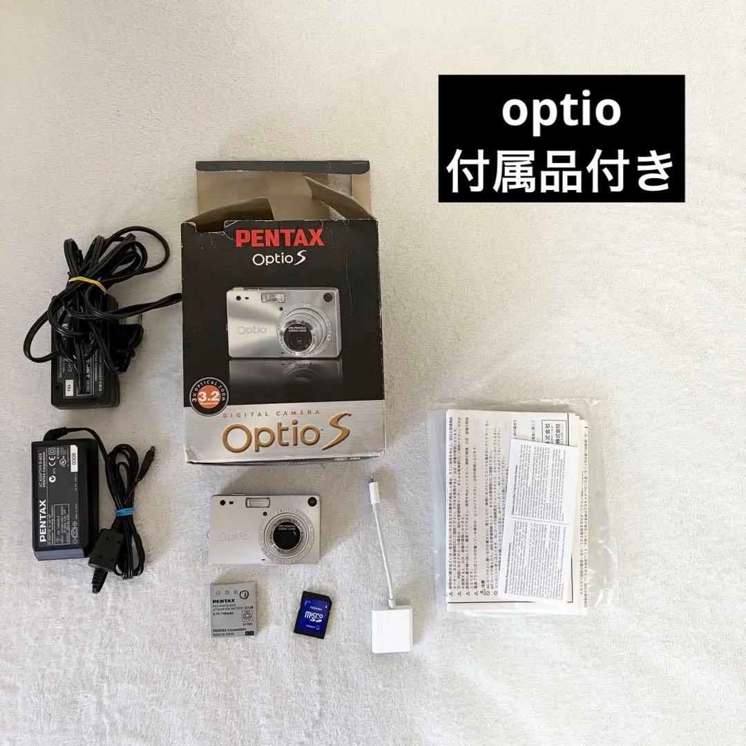 PENTAX Optio S デジタルカメラ 本体