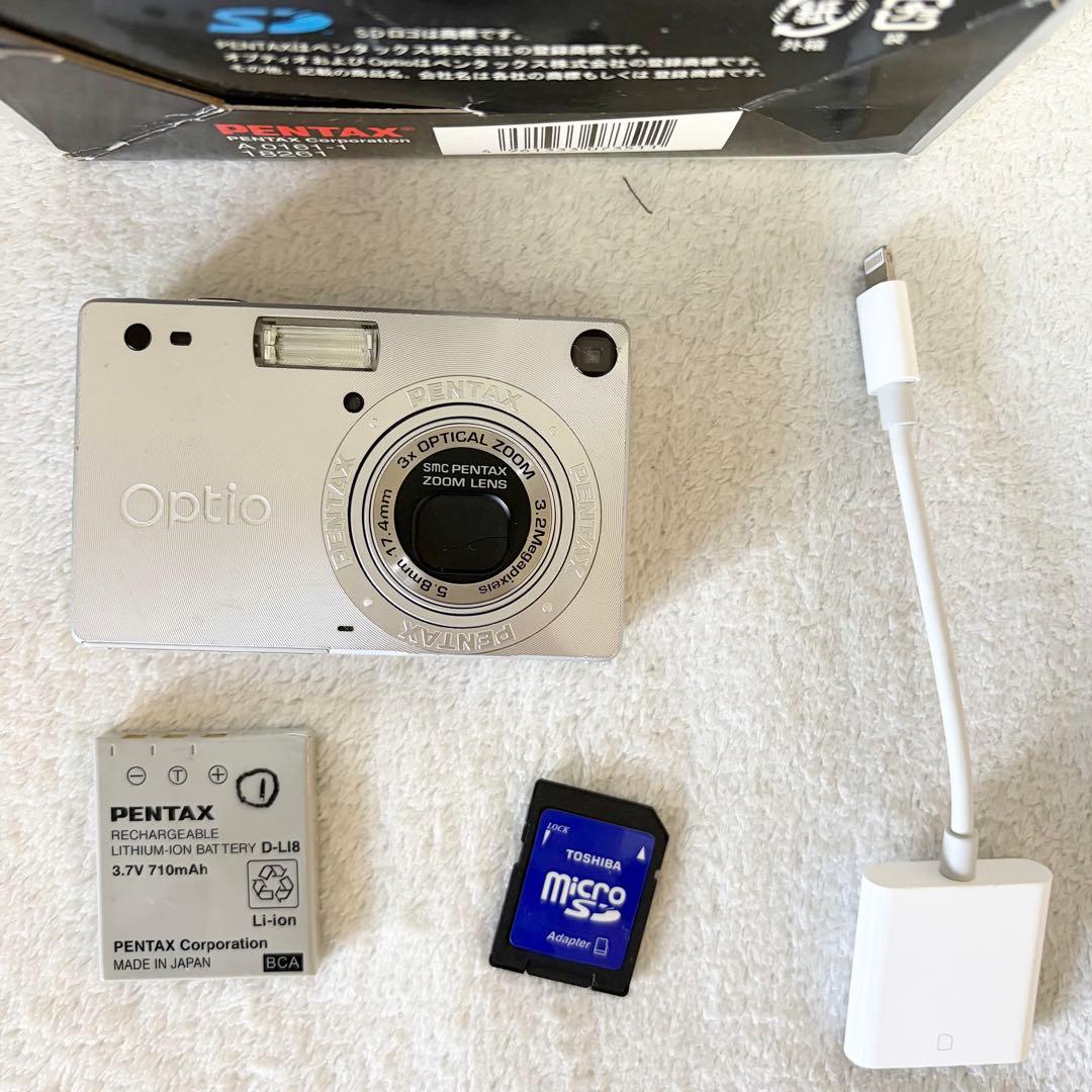 PENTAX Optio S デジタルカメラ 本体