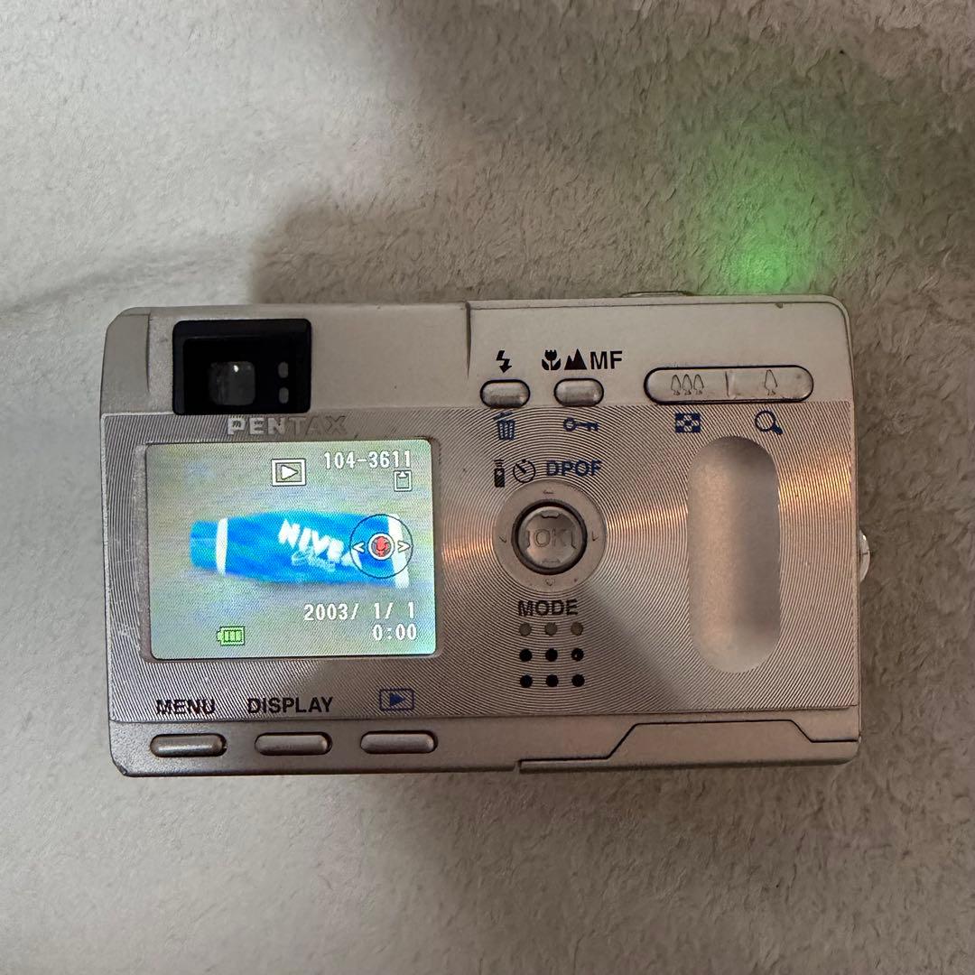 PENTAX Optio S デジタルカメラ 本体