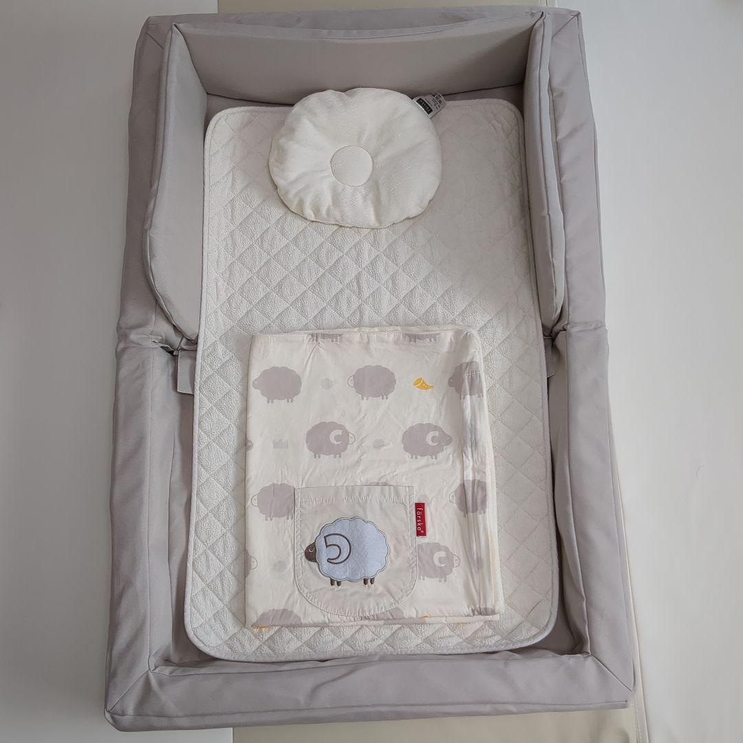 ファルスカ farska コンパクトベッド ライト グレー