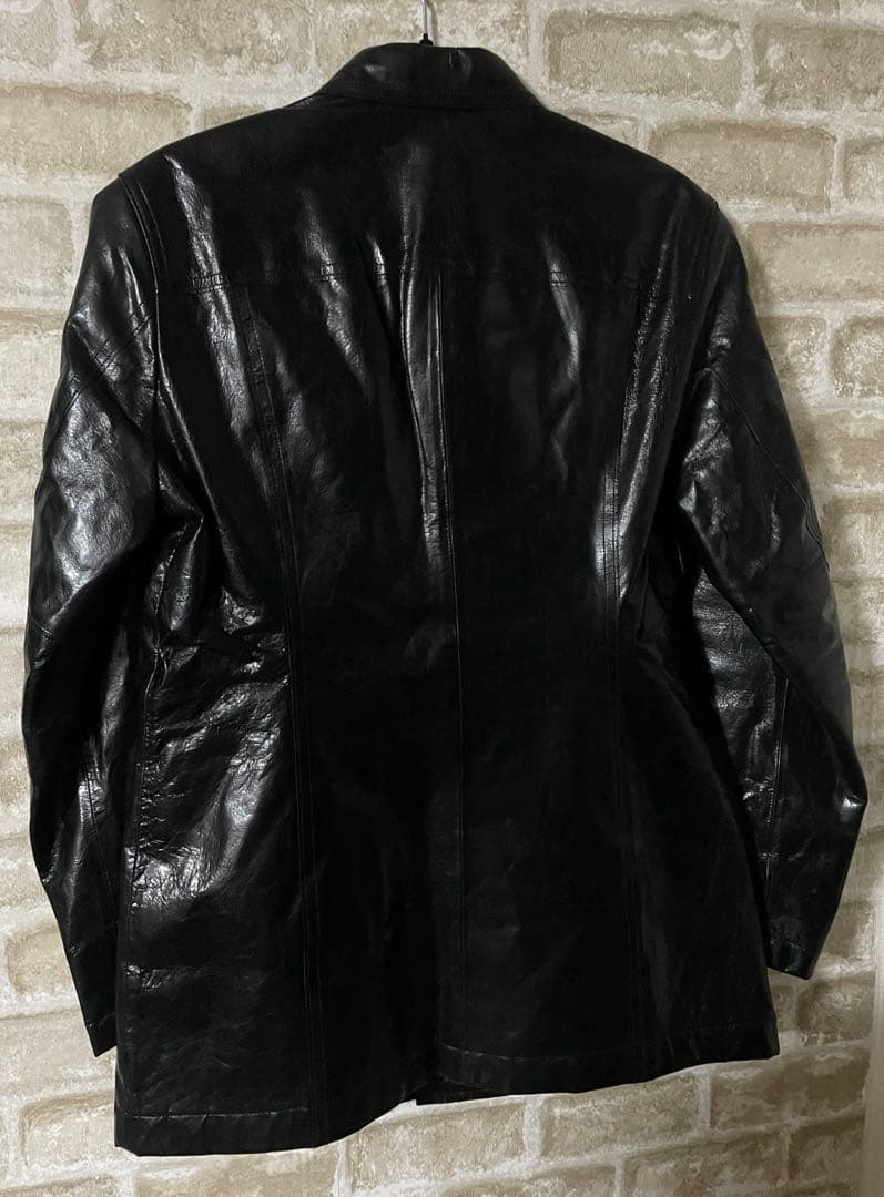 ニコルクラブフォーメン　メンズM レザーカーコート