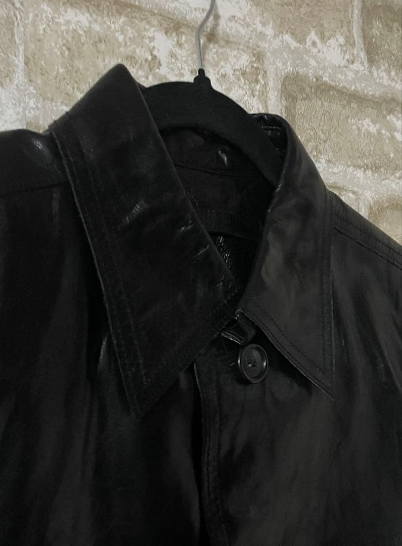 ニコルクラブフォーメン　メンズM レザーカーコート