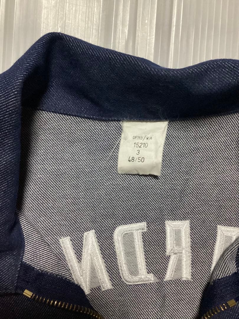 ビンテージ スーベニアジャケット スカジャン デニムジャケット 刺繍