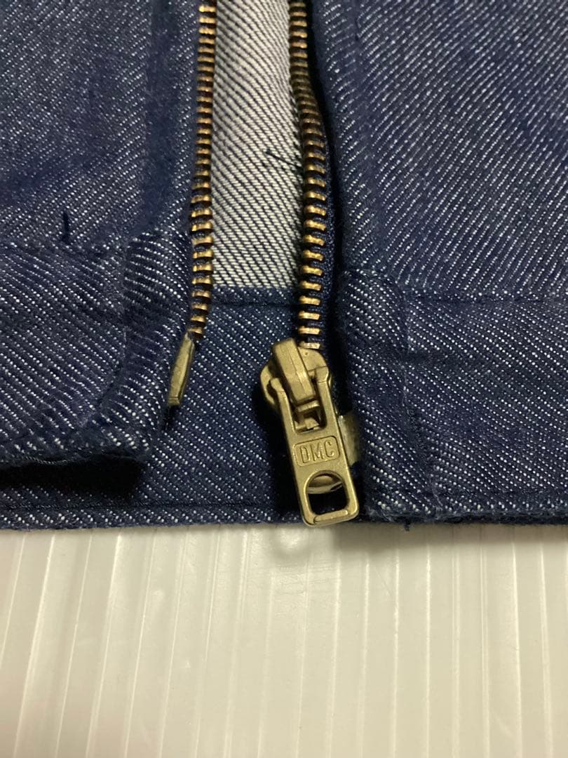 ビンテージ スーベニアジャケット スカジャン デニムジャケット 刺繍