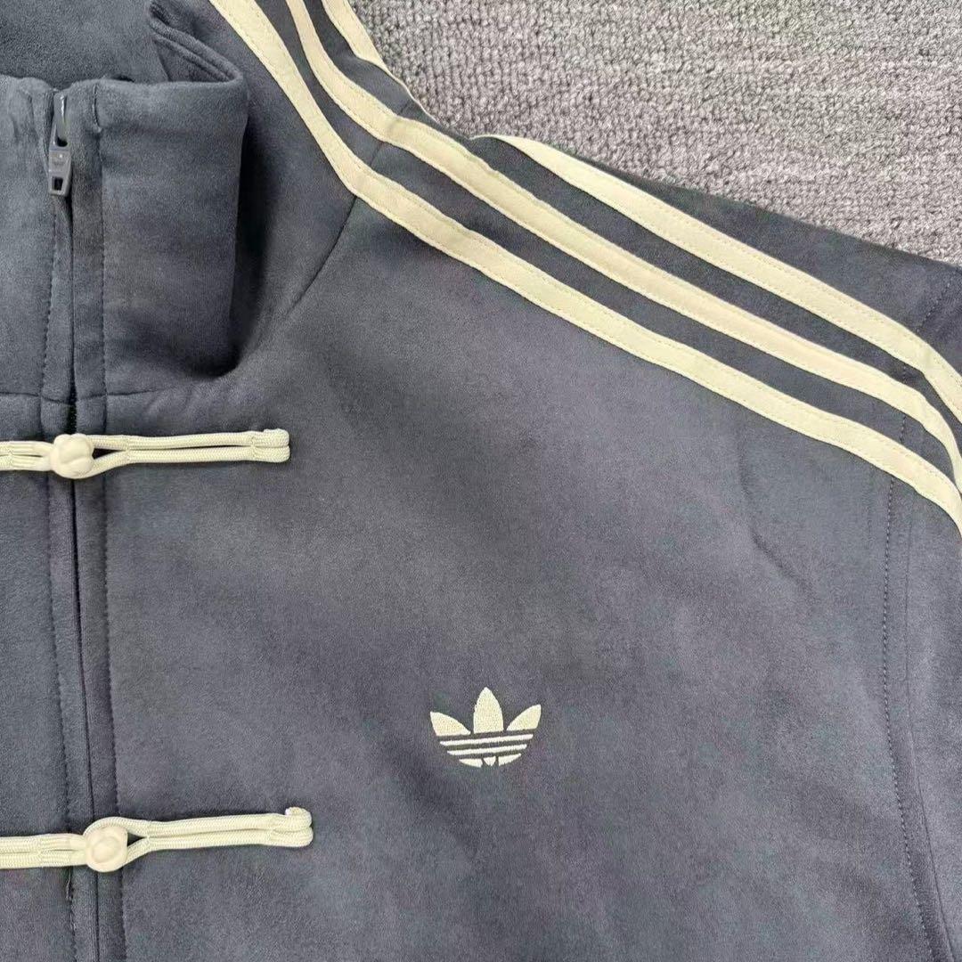 adidasアディダス 中国限定 蛇年トラックジャケットダーククレー Lサイズ”