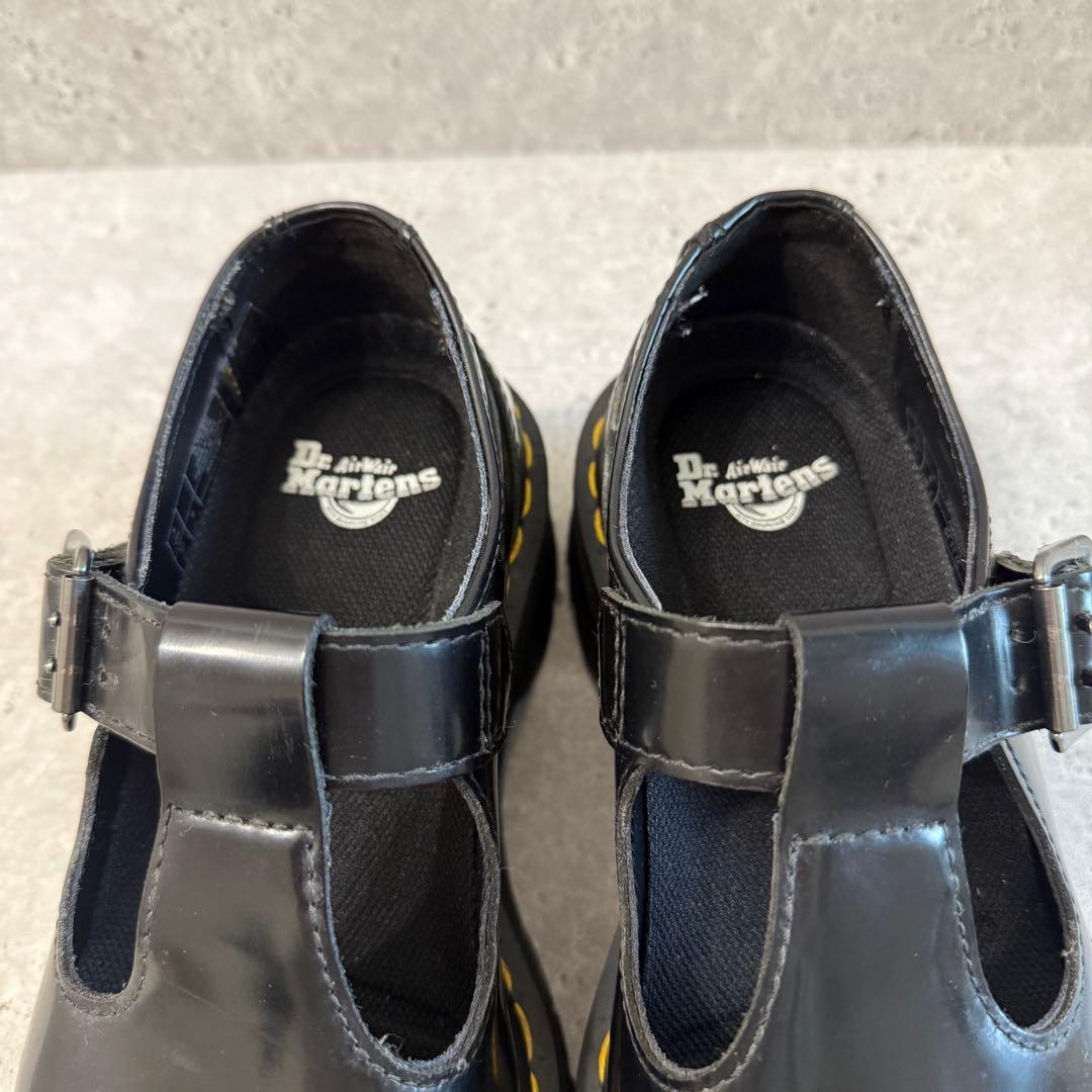 ドクターマーチン BETHAN 厚底 メリージェーン レザーシューズ UK4 黒