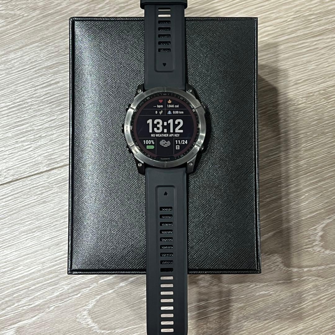 【みーつー様】GARMIN FENIX 7 SERIES ブラック