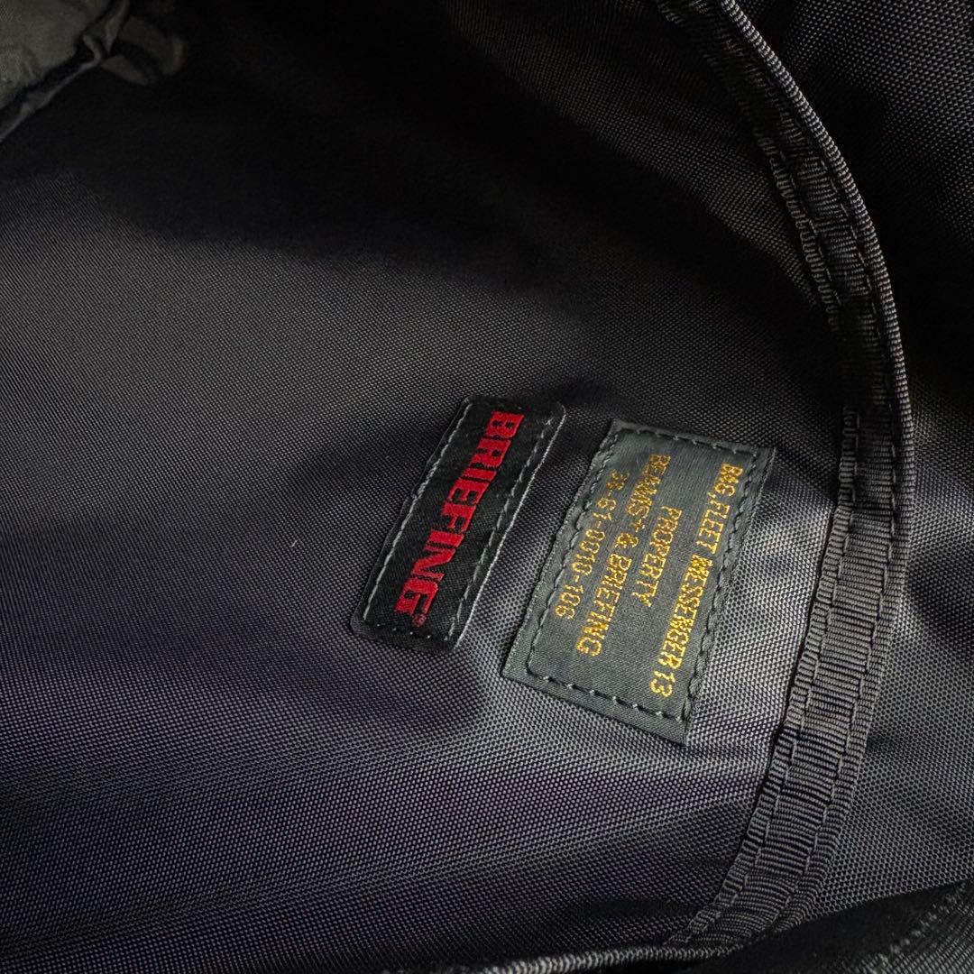 ブリーフィング ビームス BRIEFING Fleet Messenger 13