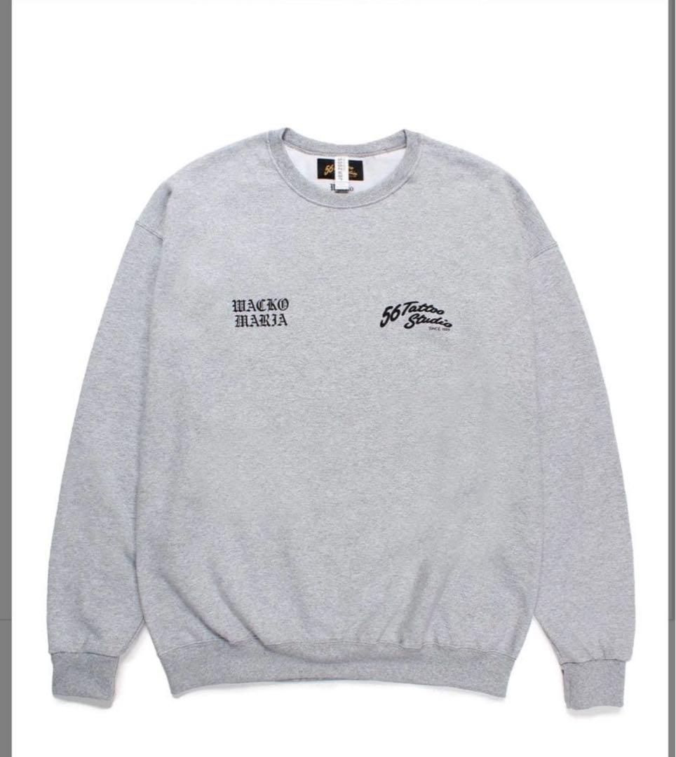 WACKO MARIA× 56 TATTOOSTUDIO スウェット ワコマリア